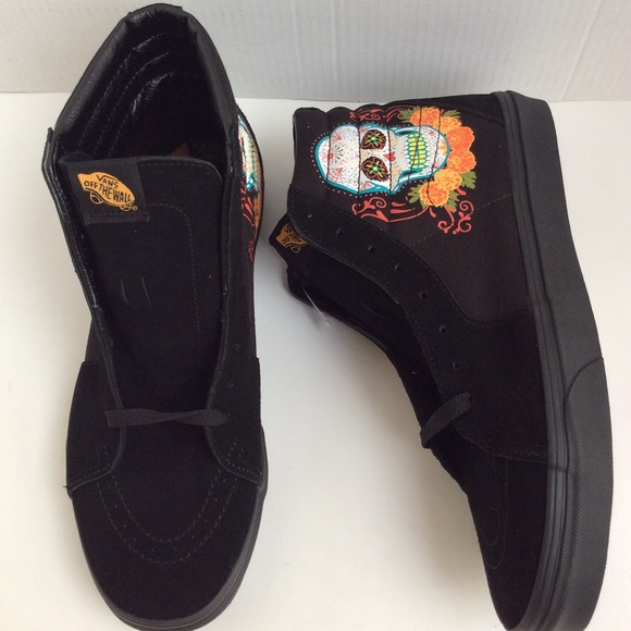 Vans SK8 Hi ‘Dia De’ Size 12 - Picture 2 of 12